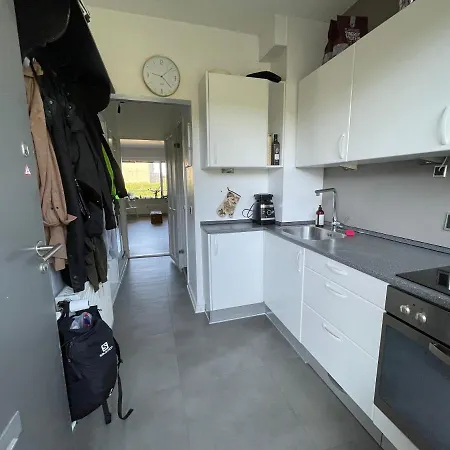 아파트 Cozy Apartment Close To Aalborg C 올보르